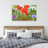 Wiesenblumen Leinwanddruck (Insitu (Schlafzimmer))