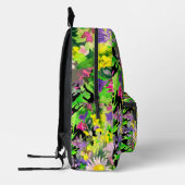 Wiesenblumen-Muster Bedruckter Rucksack (Links)