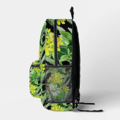 Wiesenblumen-Muster Bedruckter Rucksack (Rechts)