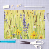 Wiesenblumen-Sommer-Muster Seidenpapier (Handwerk)