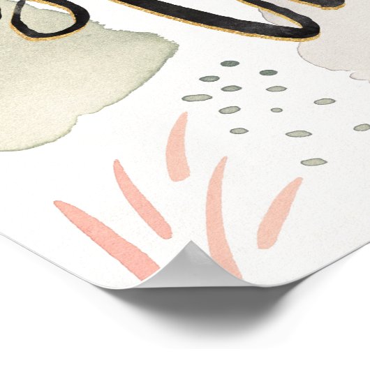 Wiesenbrise III | Good Vibes Poster (Ecke)