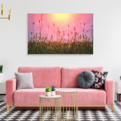 Wiesengräser Leinwanddruck (Insitu (Wohnzimmer))