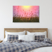 Wiesengräser Leinwanddruck (Insitu (Schlafzimmer))