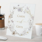 Wiesenkartenzeichen für Blume Sockelschild (In Situ)