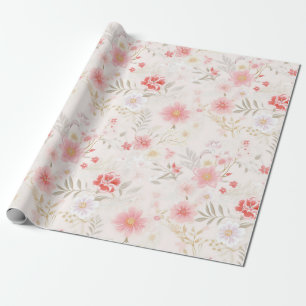 Wiesenkern Blumen Cottagecore-Geschenk Geschenkpapier