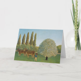 Wiesenland (Die Weide), Henri Rousseau, 1910 Karte