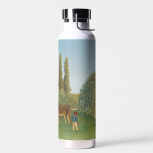 Wiesenland (Die Weide), Henri Rousseau, 1910 Trinkflasche