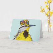Wiesenlerchenkarte Karte (Gelbe Blume)