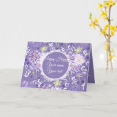 Wiesenmuster-Blume Karte (Gelbe Blume)