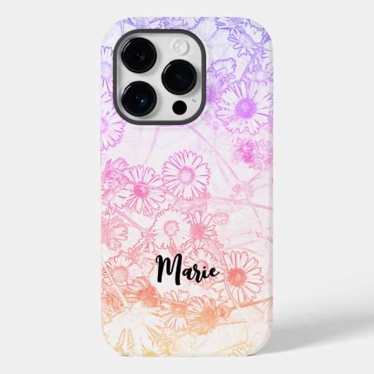 Wiesenmuster Case-Mate iPhone Hülle (Rückseite)