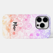 Wiesenmuster Case-Mate iPhone Hülle (Rückseite (Horizontal))