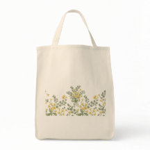 Wiesenprimel & Eukalyptus Botanische Tasche