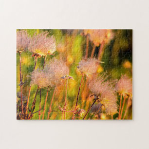 Wiesenrauch-Wildblumen im Espenhain Puzzle