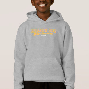 Wiesenrauten-Colleg-Schriftzug Hoodie