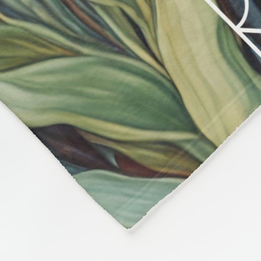 Wiesenweiher: Pastellfarben-Wildblumen Fleecedecke (Ecke)