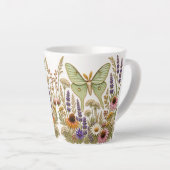 Wiesenwildblumen Lunamotte Botanisch  Milchtasse (Rechte Ecke)