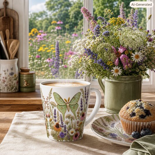 Wiesenwildblumen Lunamotte Botanisch  Milchtasse