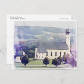 Wieskirche, Bayern Postkarte (Vorne/Hinten)
