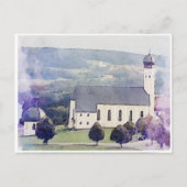 Wieskirche, Bayern Postkarte (Vorderseite)
