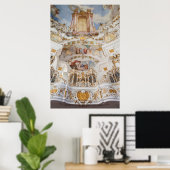 Wieskirche Church Interior Poster (Heimbüro)