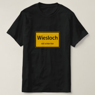 Wiesloch Herren Männer T-Shirt Tshirt Shirt