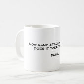 Wieviele Bühne-Manager…? Kaffeetasse (Vorderseite Links)