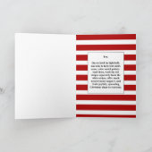 Wieviele Elfe nimmt es? Feiertagskarte (Innenseite)