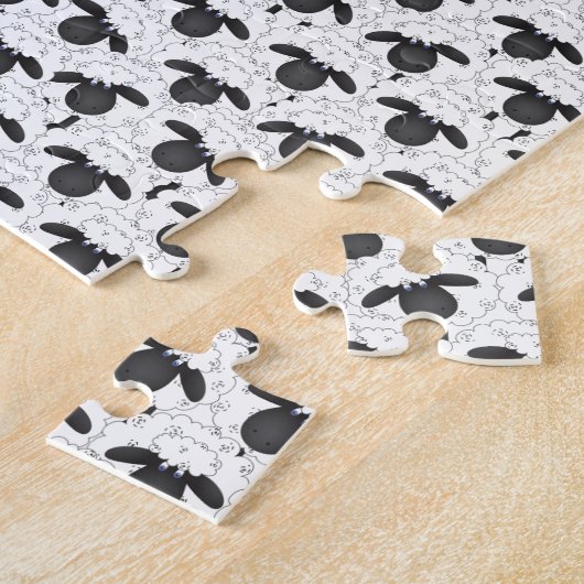 Wieviele Schafe? Puzzle (Seite)