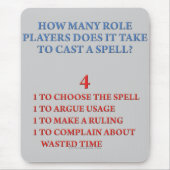 Wieviele Spieler, zum eines Bannes zu werfen Mousepad (Vorne)