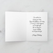 Wife Birthday Card Karte (Innenseite)