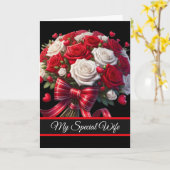 Wife Birthday Card Karte (Gelbe Blume)