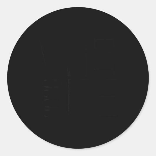 Wife Est. 2026, Married Couple, Wedding Husband Ma Runder Aufkleber (Vorderseite)