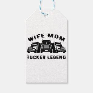 Wife Mom Trucker Legend Quotes Geschenkanhänger