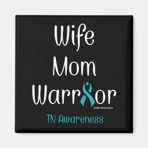 Wife Mom Warrior... Magnet
