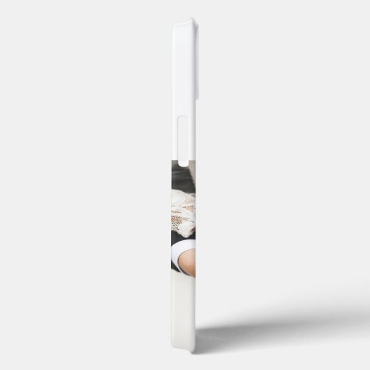 Wife Photo purple iPhone Case (Rückseite / Rechts)