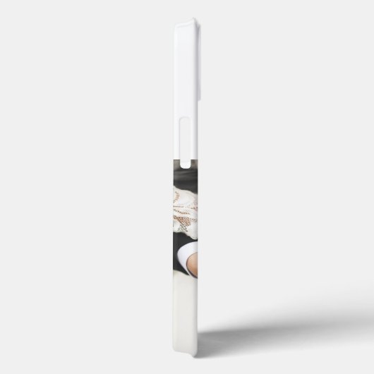 Wife Photo sea blue iPhone Case (Rückseite / Rechts)