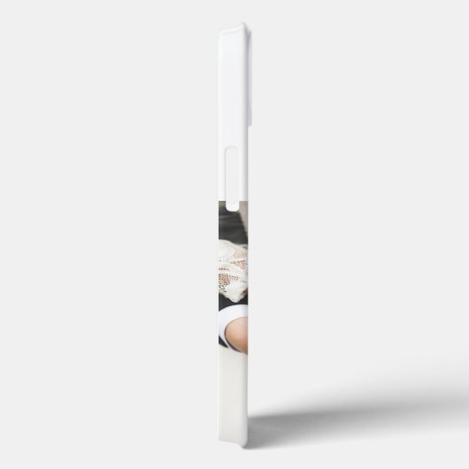 Wife Photo sky blue iPhone Case (Rückseite / Rechts)