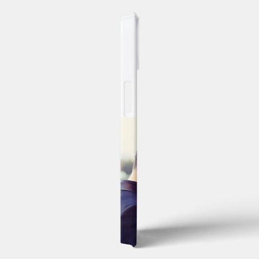 Wife Photo sky blue iPhone Case (Rückseite / Rechts)