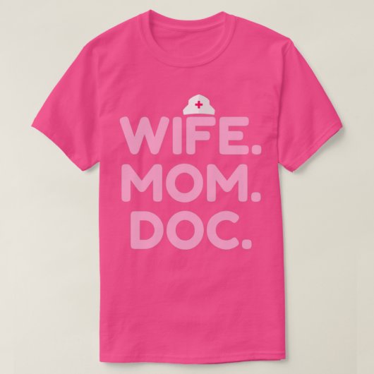 WIFEMOMDOC T-Shirt (Design vorne)