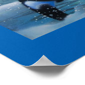 Wifes Lieblings-Wal-Poster-Druck Poster (Ecke)