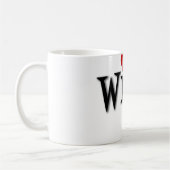 Wifett mit Funky Red Heart Kaffeetasse (Links)