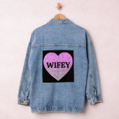 WIFEY BRIDE EHEFRAU Denim Jacket Jeansjacke (Hangar)