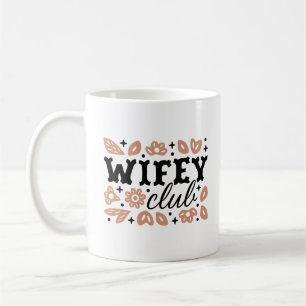 Wifey Club Cowboy Ehefrau Country Cowgirl Ästhetik Kaffeetasse