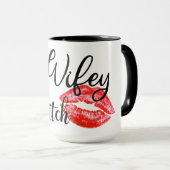 Wifey cofee-Tasse Tasse (VorderseiteRechts)
