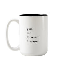 "Wifey" Couple-Tasse | Jahrestag | Hochzeit