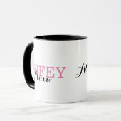 WIFEY CUSTOM GIFT TASSE (Vorderseite Links)