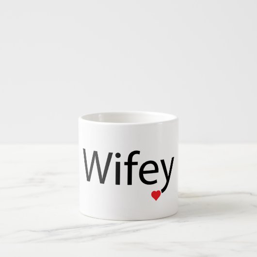 Wifey - Espresso-Tasse Espressotasse (Vorderseite)