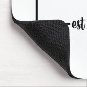 Wifey Est 2022 Bride zum Junggeselinnen-Abschied Mousepad (Ecke)