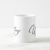 Wifey etabliert Personalisiert Kaffeetasse (Mittel)