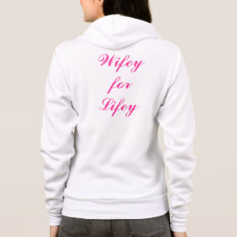 Wifey für Lifey Hoody